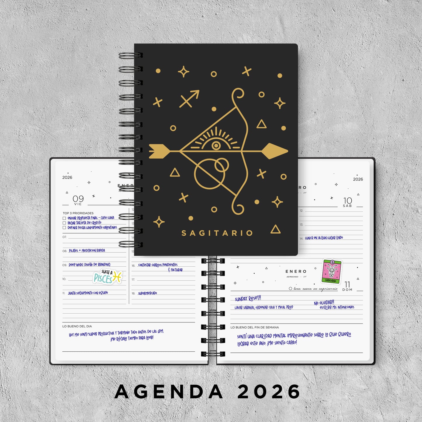 SAGITARIO - AGENDA 2026