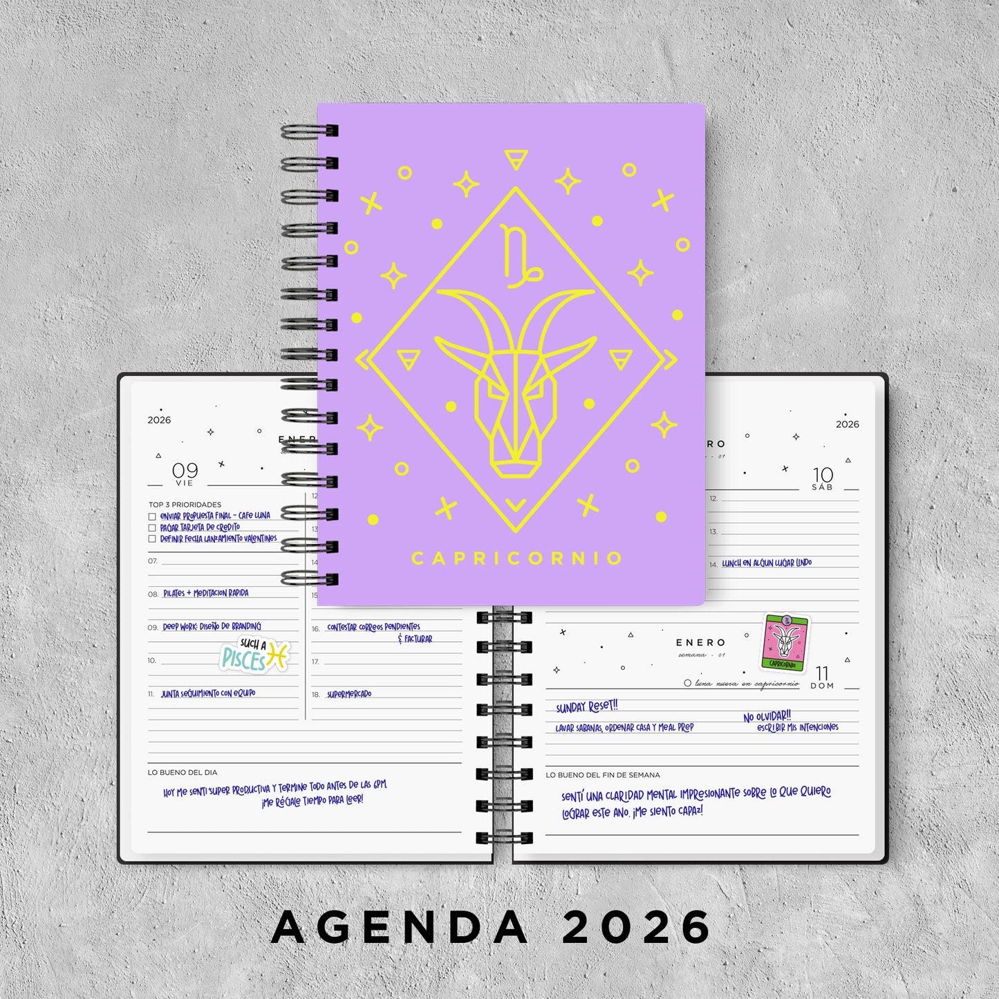 CAPRICORNIO - AGENDA 2026