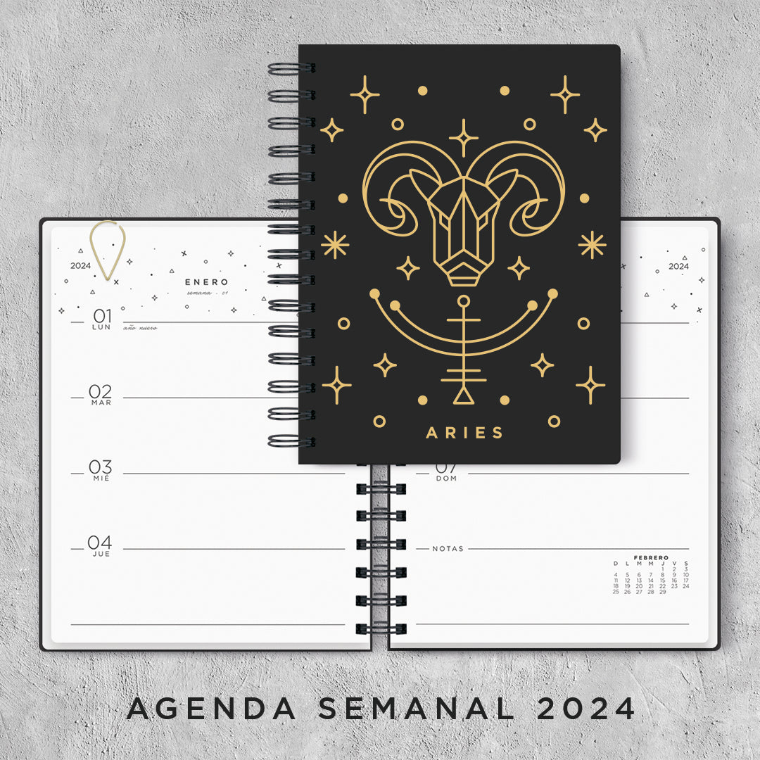 AGENDA SEMANAL 2024 - ARIES