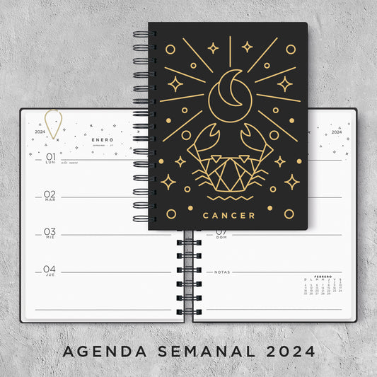 AGENDA SEMANAL 2024 - CÁNCER