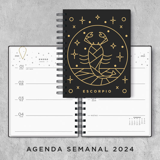 AGENDA SEMANAL 2024 - ESCORPIO