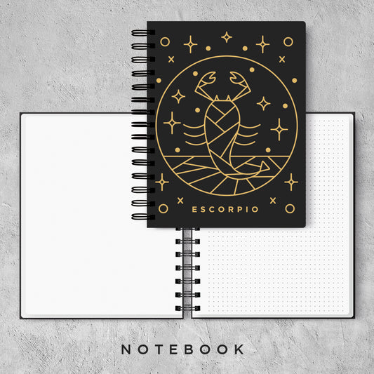 LIBRETA NOTEBOOK - ESCORPIO