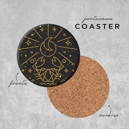 COASTER/PORTAVASO - CÁNCER